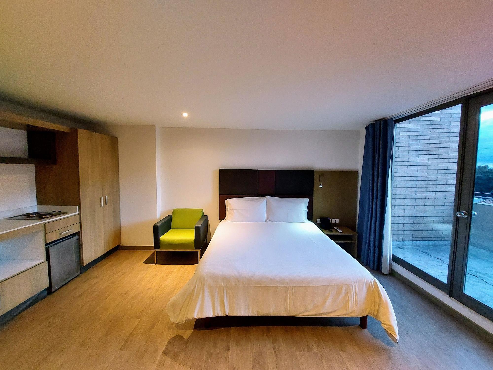 Hotel Viaggio Teleport City Suites Bogota Exterior photo